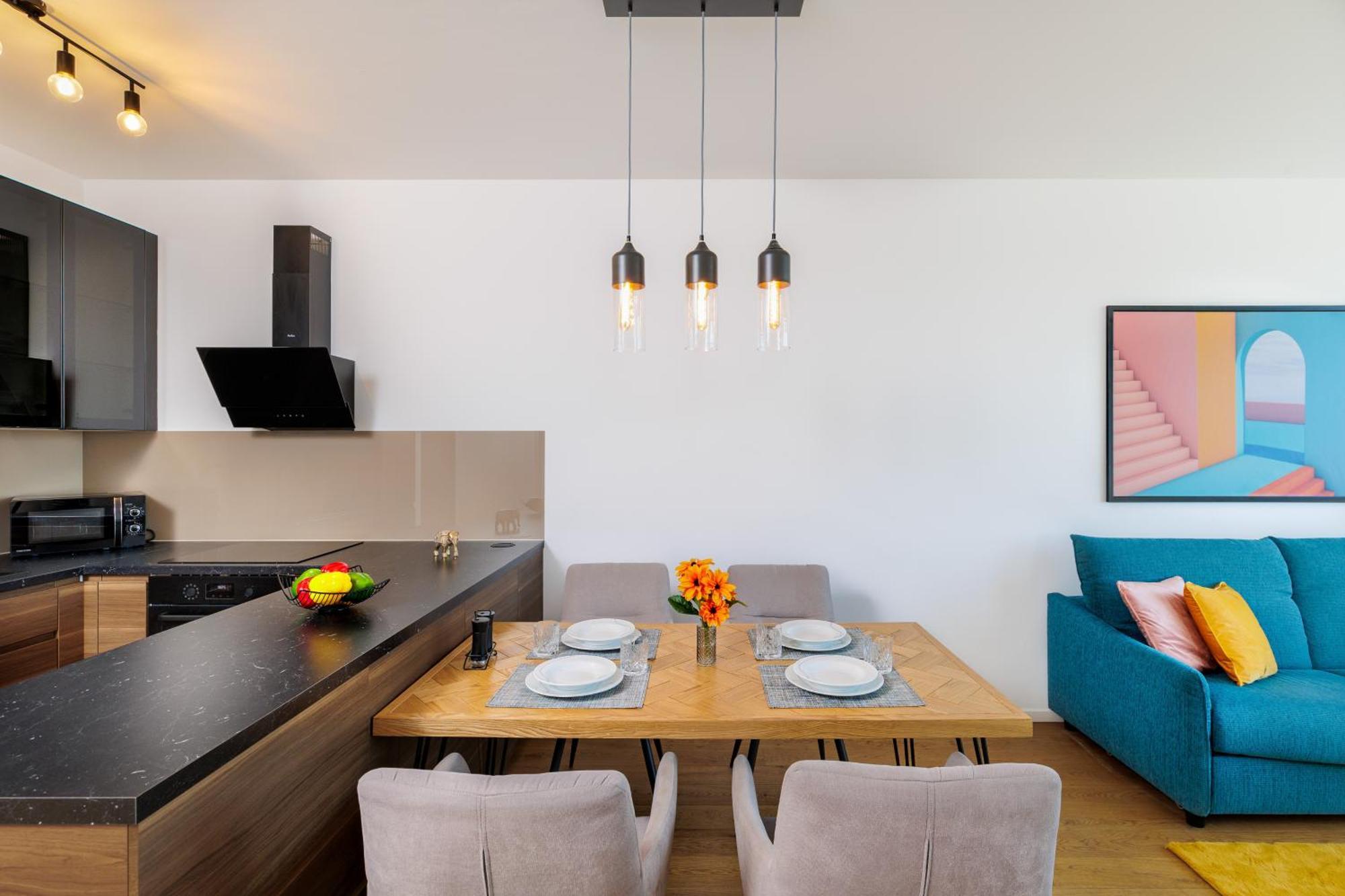 Sky Park 1 - Luxurious #Instaworthy Apartment In Downtown City Center With Included Parking, Best Address In Town Bratislava Eksteriør billede